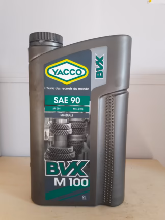 Huile YACCO SAE 90 BVX M100 <br>bidon 2l