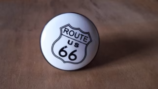 Bouton de porte Route 66