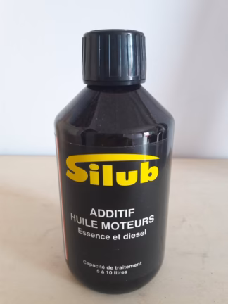 Silub additif huile <BR>moteurs 4 temps/essence/diesel<BR>Frais de port inclus<BR>Colissimo