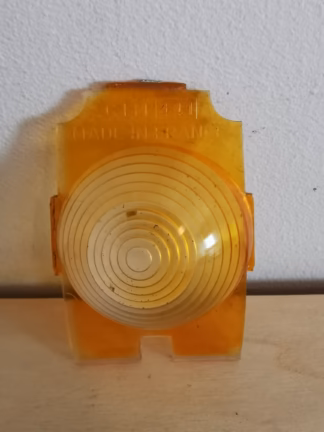 Cabochon intérieur feu clignotant droit <br>Peugeot 204/J7