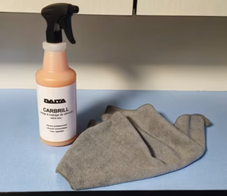 CARBRILL 1 litre + 1 microfibre <BR> Nettoyant sans eau et sans rinçage
